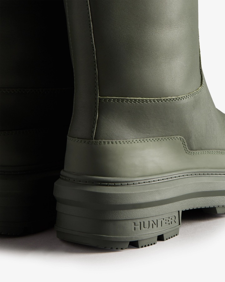 Hunter Killing Eve Tall Chasing Boot Para Mujer Verde Oliva