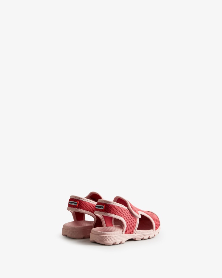 Hunter Little Kids (18 Meses-6 Años) Sandalias De Malla Para Caminar Al Aire Libre Rowan Pink-Azelea Pink