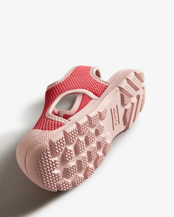 Hunter Little Kids (18 Meses-6 Años) Sandalias De Malla Para Caminar Al Aire Libre Rowan Pink-Azelea Pink