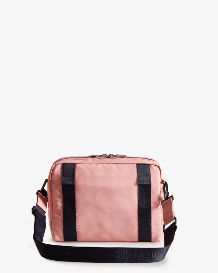 Hunter Refinado Bolso Bandolera Sostenible Bramble Blossom Rosa
