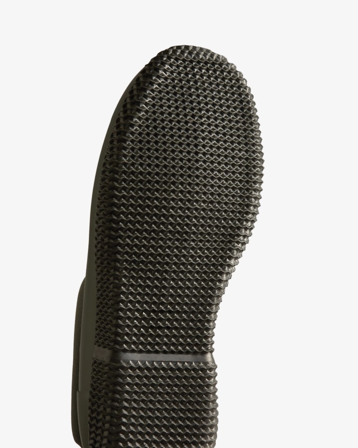 Hunter Zapato De Piel De Oveja Vegana Con Aislamiento Para Hombre Verde Oliva Oscuro