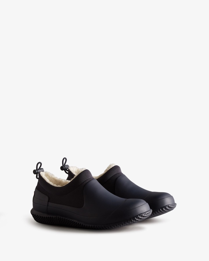 Hunter Zapato De Piel De Oveja Vegana Con Aislamiento Para Mujer Hunter Navy