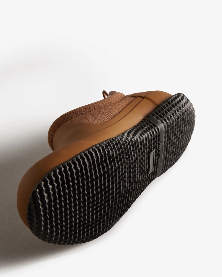 Hunter Zapato De Piel De Oveja Vegana Con Aislamiento Para Mujer Marrón Matorral