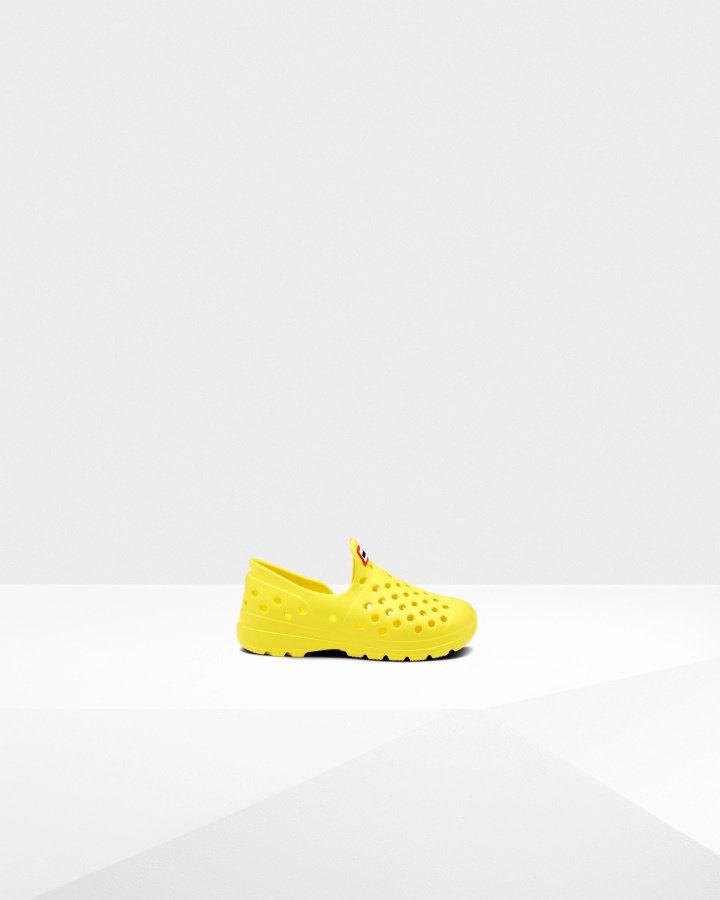 Hunter Zapatos De Agua Ligeros Para Niños Pequeños Bailarín Español Amarillo-menta Verde