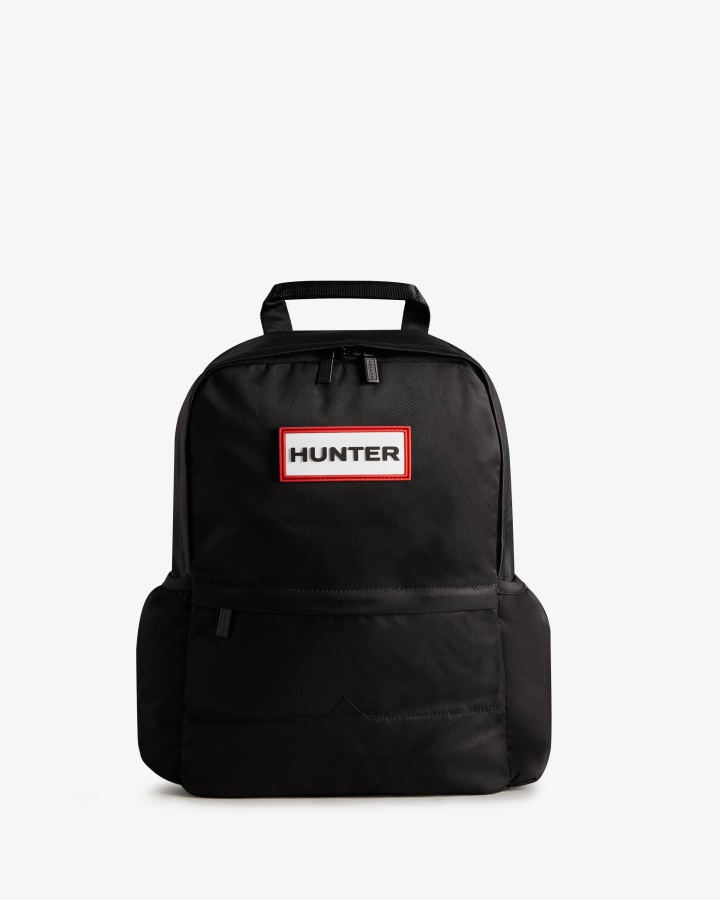 Mochila Hunter De Nailon Negra