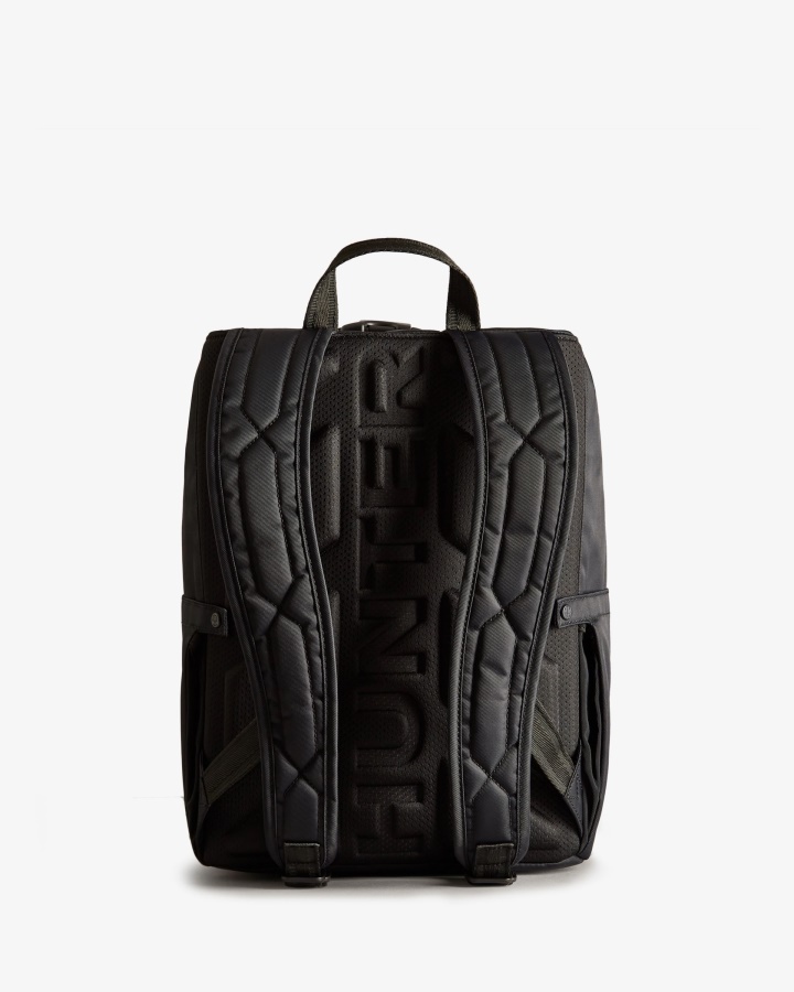 Mochila Hunter Nylon Pioneer Top Clip Negra