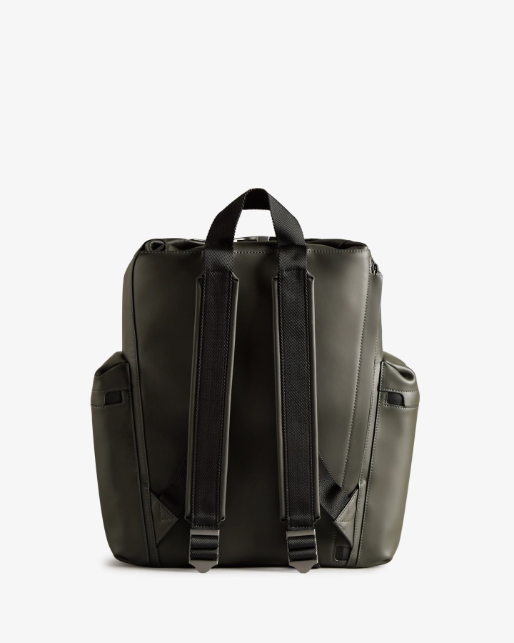 Mochila Hunter Top Clip - Cuero Engomado Oliva Oscuro
