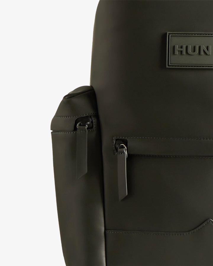 Mochila Hunter Top Clip - Cuero Engomado Oliva Oscuro