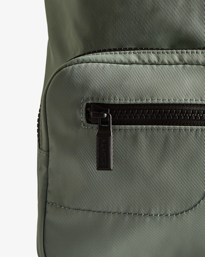 Mochila Mini Hunter Mini De Nailon Con Clip Superior Verde Vendaval Dulce