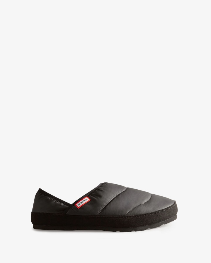 Pantuflas Hunter Hombre Puffer Negro