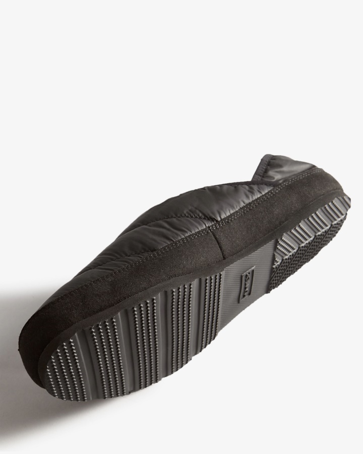 Pantuflas Hunter Hombre Puffer Negro