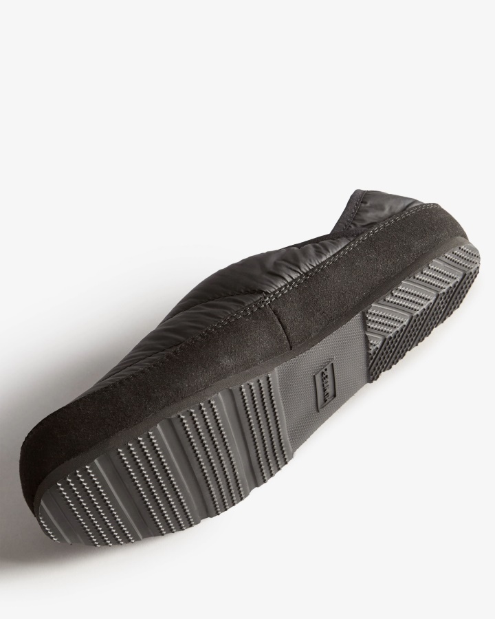 Pantuflas Hunter Mujer Puffer Negro