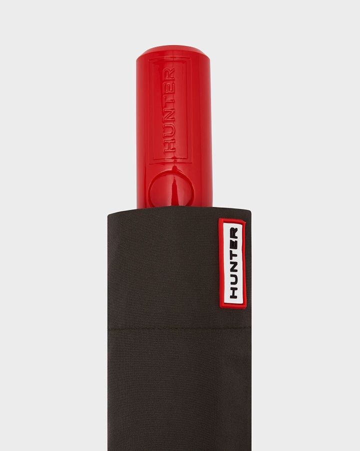 Paraguas Compacto Automático Hunter Verde Oliva Oscuro