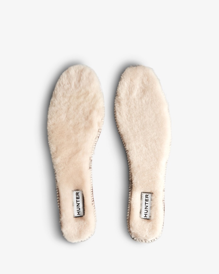 Plantillas Hunter Original Luxury Shearling Natural