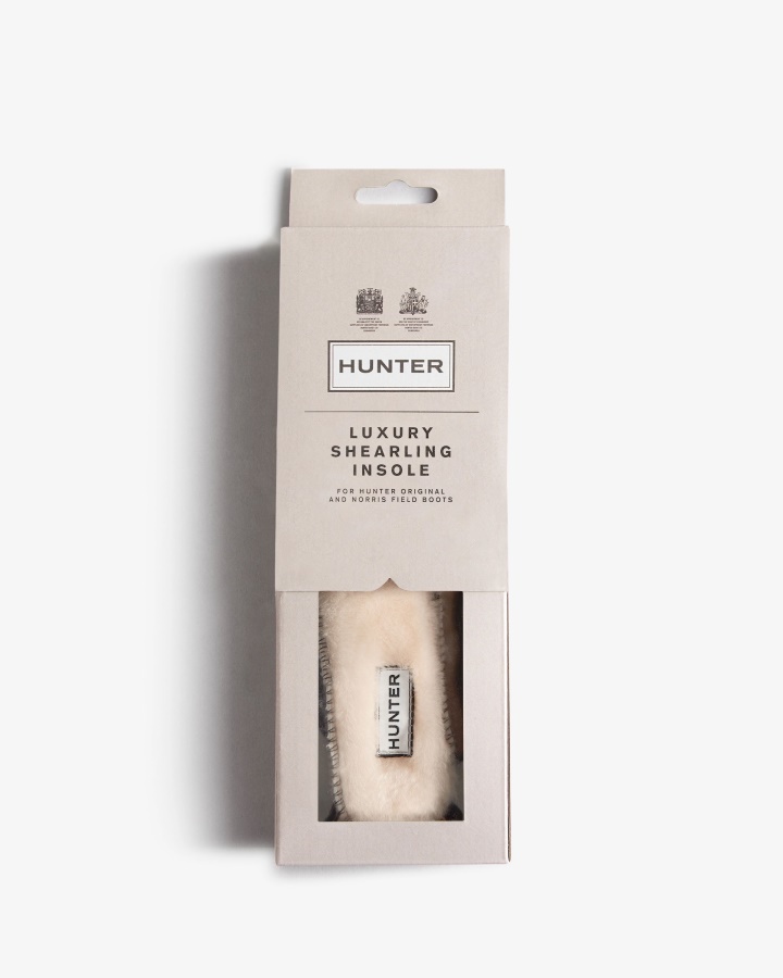 Plantillas Hunter Original Luxury Shearling Natural