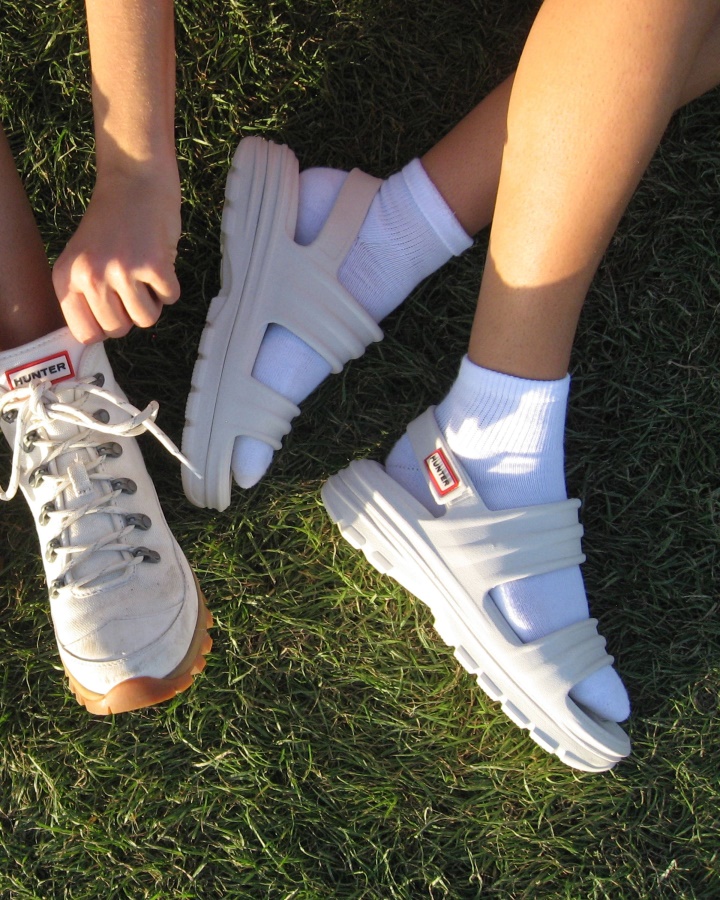 Sandalia Hunter Mujer Bloom Blanco