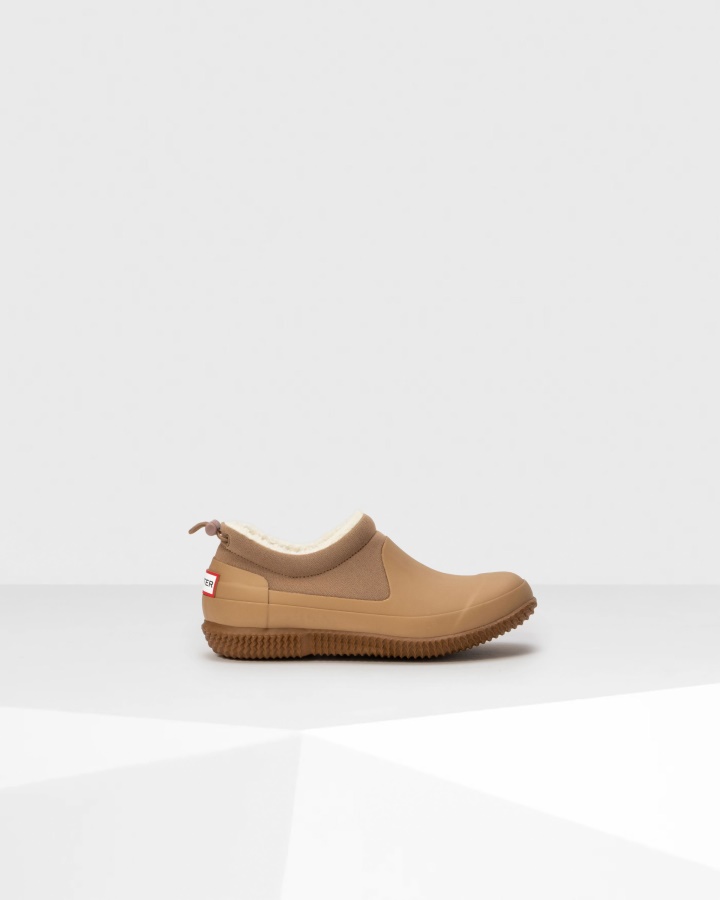 Zapato De Piel De Oveja Vegana Con Aislamiento Para Mujer De Hunter Marrón Rojizo