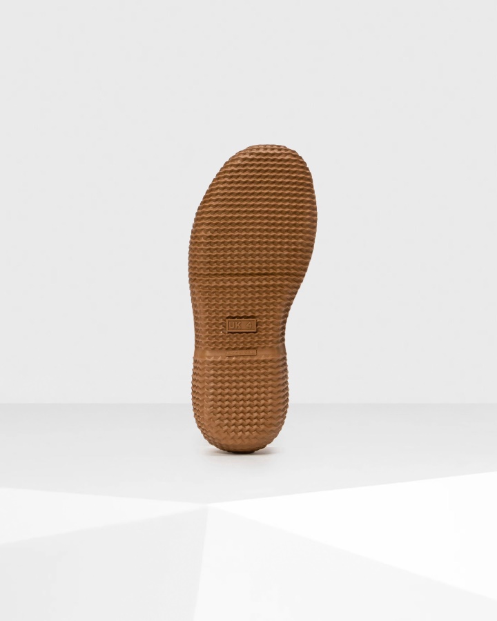 Zapato De Piel De Oveja Vegana Con Aislamiento Para Mujer De Hunter Marrón Rojizo