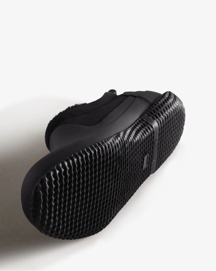 Zapato De Piel De Oveja Vegana Con Aislamiento Para Mujer Hunter Negro