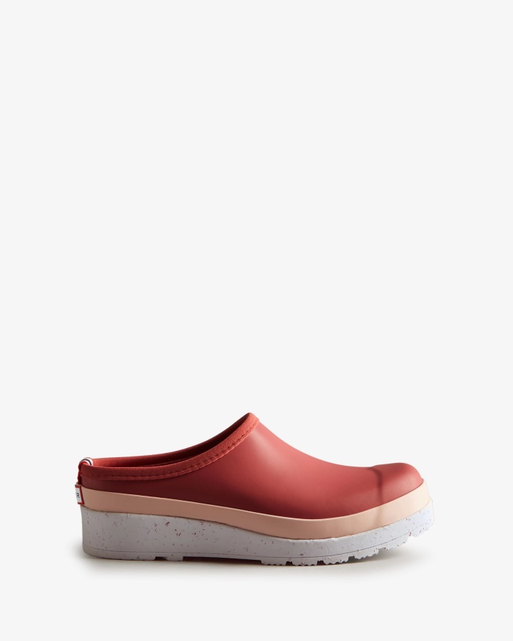 Zuecos Con Suela Moteada Para Mujer Hunter Glenmore Rose-azalea Pink