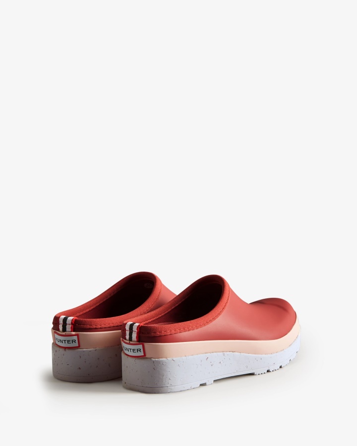 Zuecos Con Suela Moteada Para Mujer Hunter Glenmore Rose-azalea Pink