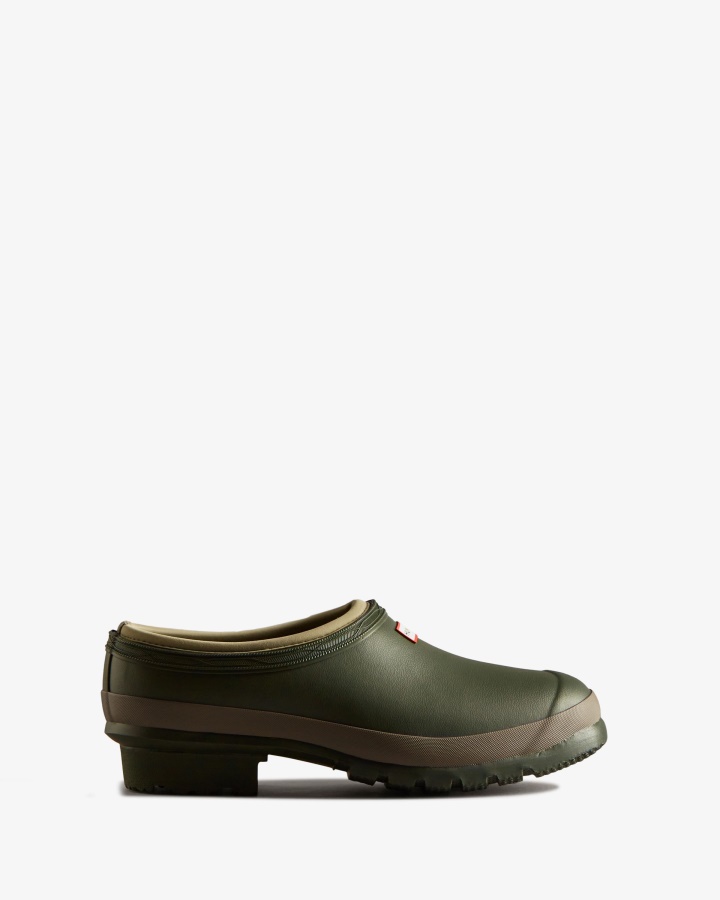 Zuecos De Jardinero Hunter Hombre Dark Olive-clay
