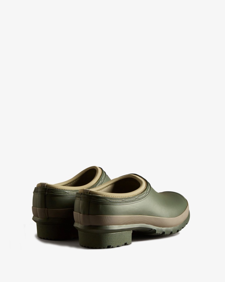 Zuecos De Jardinero Hunter Hombre Dark Olive-clay