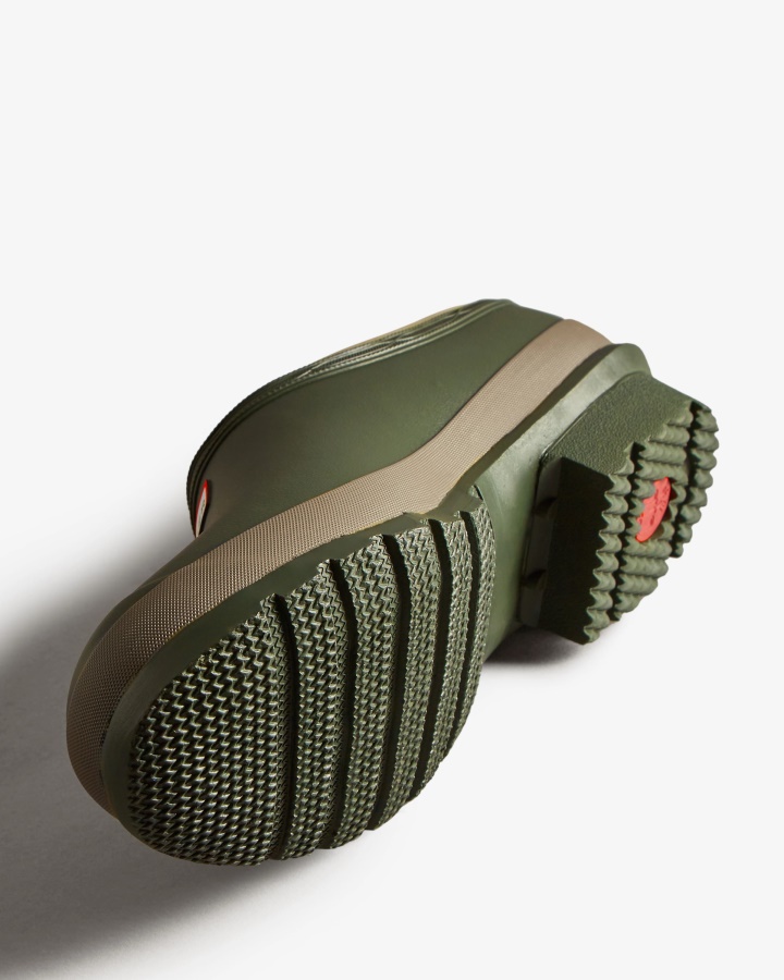 Zuecos De Jardinero Hunter Hombre Dark Olive-clay