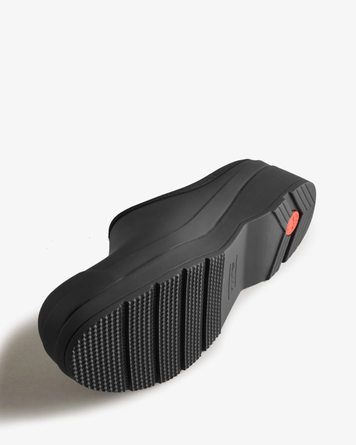 Zuecos Hunter Hombre Play Negros