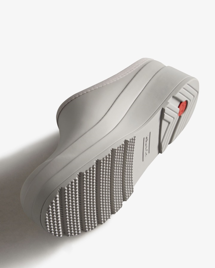 Zuecos Hunter Mujer Play Gris Zinc