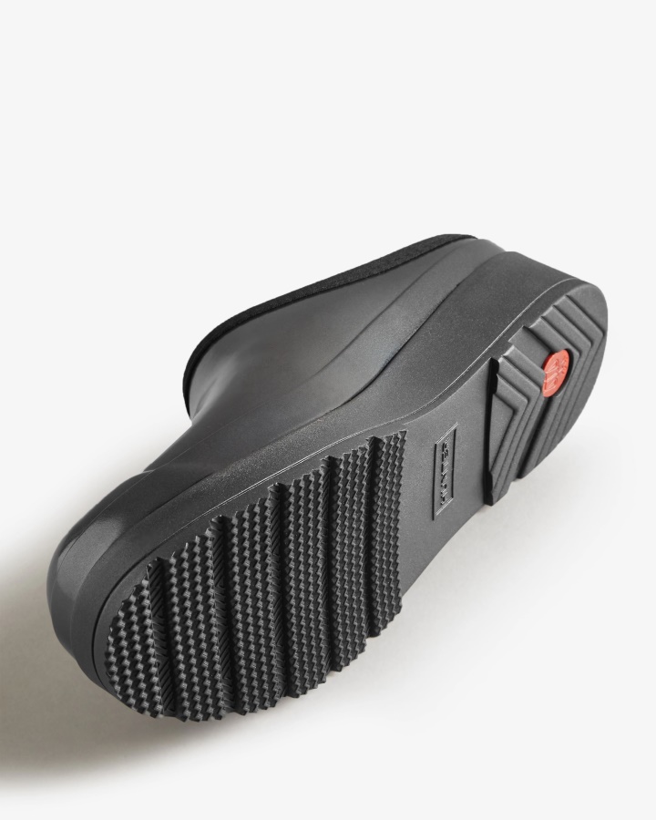 Zuecos Hunter Mujer Play Nebula Negro