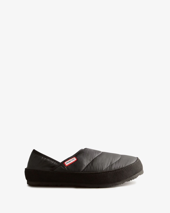 Pantuflas Hunter Mujer Puffer Negro