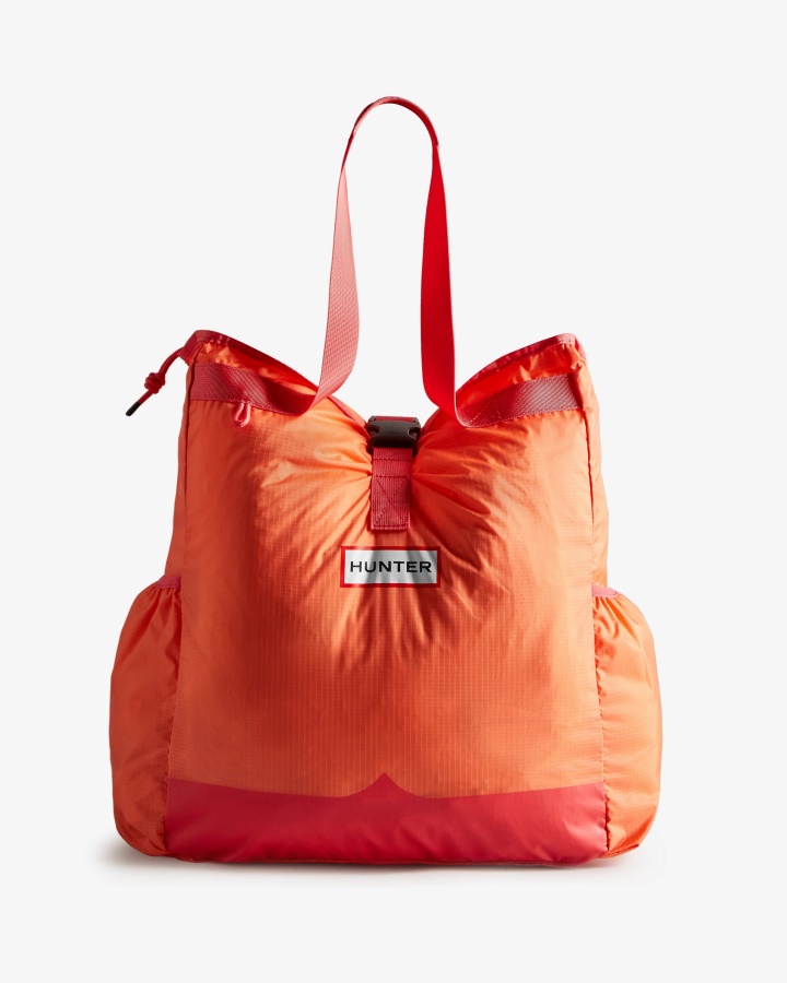 Hunter Bolso Tote Ripstop Plegable Sun-cup Naranja