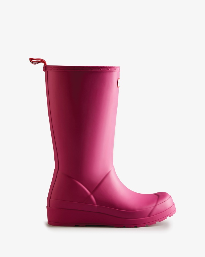 Botas De Agua Hunter Play Tall Para Mujer Prismatic Pink